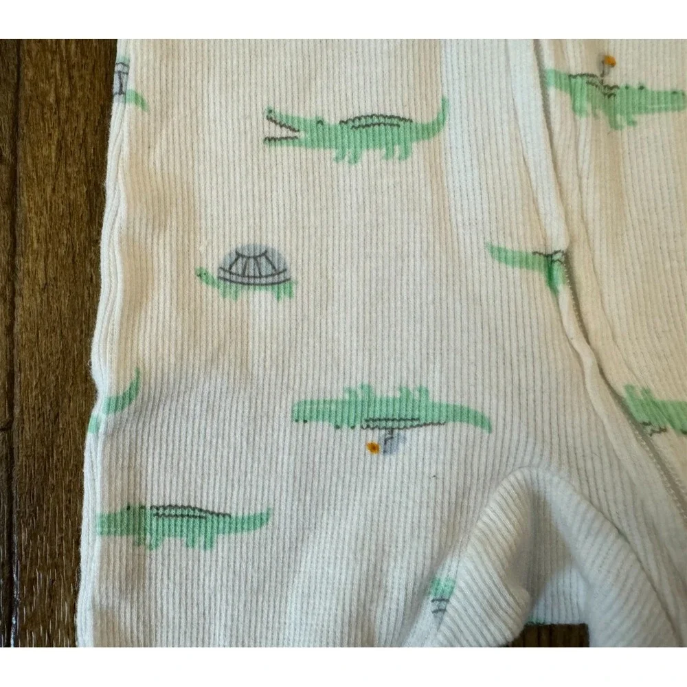 Carters Preemie Baby Boy Sleeper Outfit Romper Cotton Reborn Doll Ribbed Animals